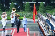State President hosts welcome ceremony for Australian Governor-General